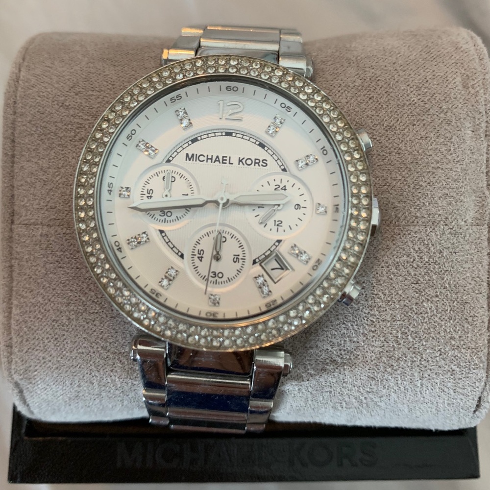 Michael Kors silver watch